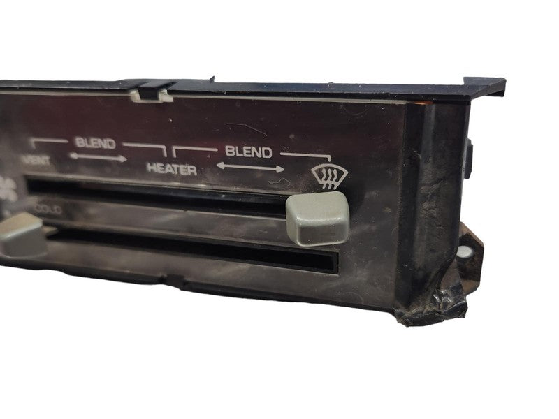 Dash Heater Control fits 1986 - 1988 Pontiac Sunbird w/o AC 16066962