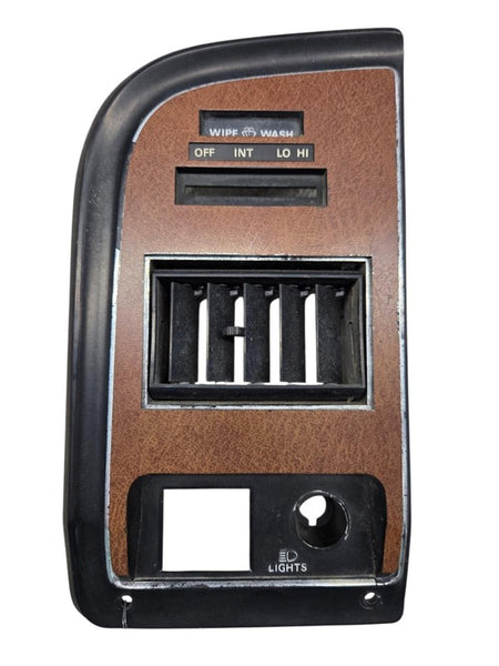 87-91 Ford E-150 Dash Headlight & Wiper Switch Bezel E3UB-11044D71-GA-