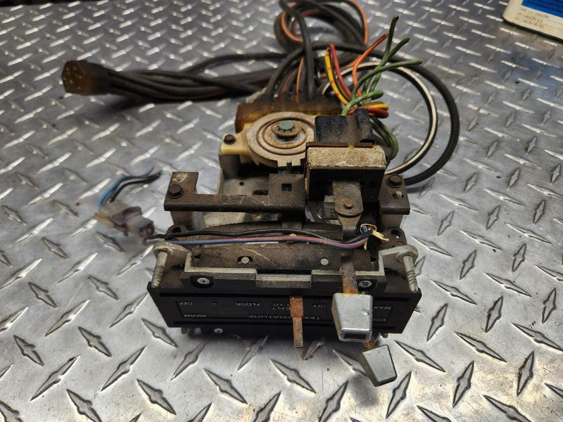 Dash Heater Control removed from 72 Mercury Full Size w/AC
