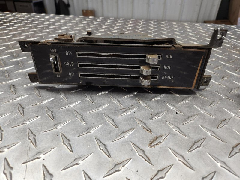 Dash Heater Control 72 Chevrolet Chevelle w/o AC