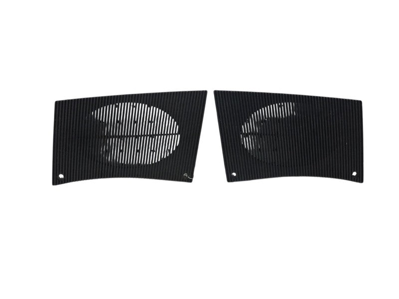 86 - 93 Chevrolet S10 Dash Speaker Grille Covers (Pair) Blue OEM GMC S