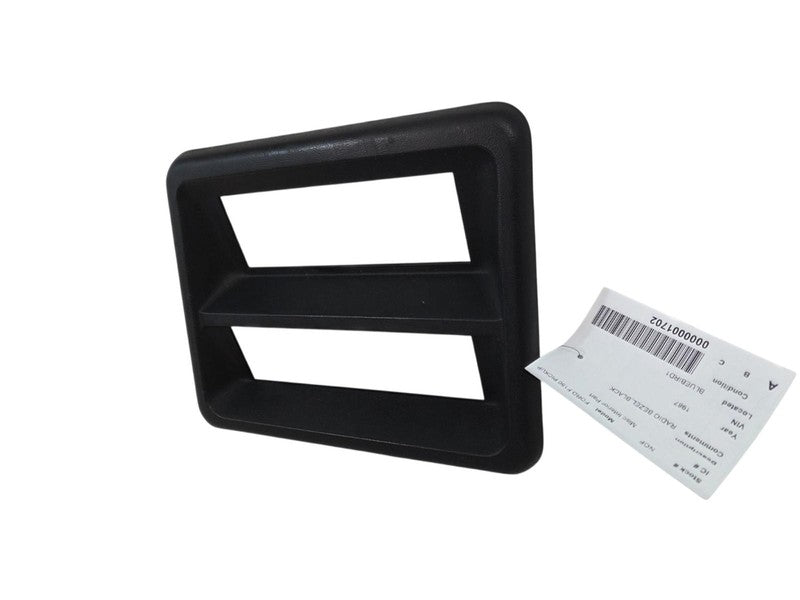 87 - 91 Ford Truck Dash Radio Bezel Trim Black F-150 F-250 F-350 Bronc