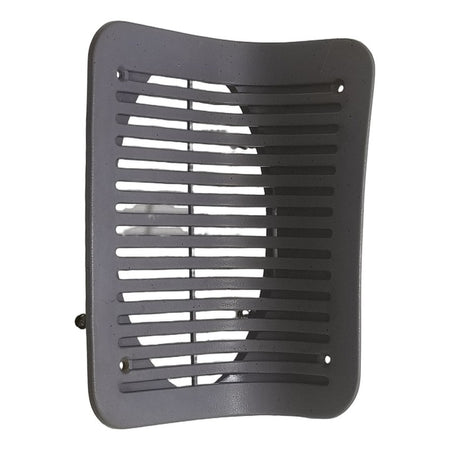 92-96 Ford F150 F250 F350 Rear Speaker Cover Grille Gray OEM