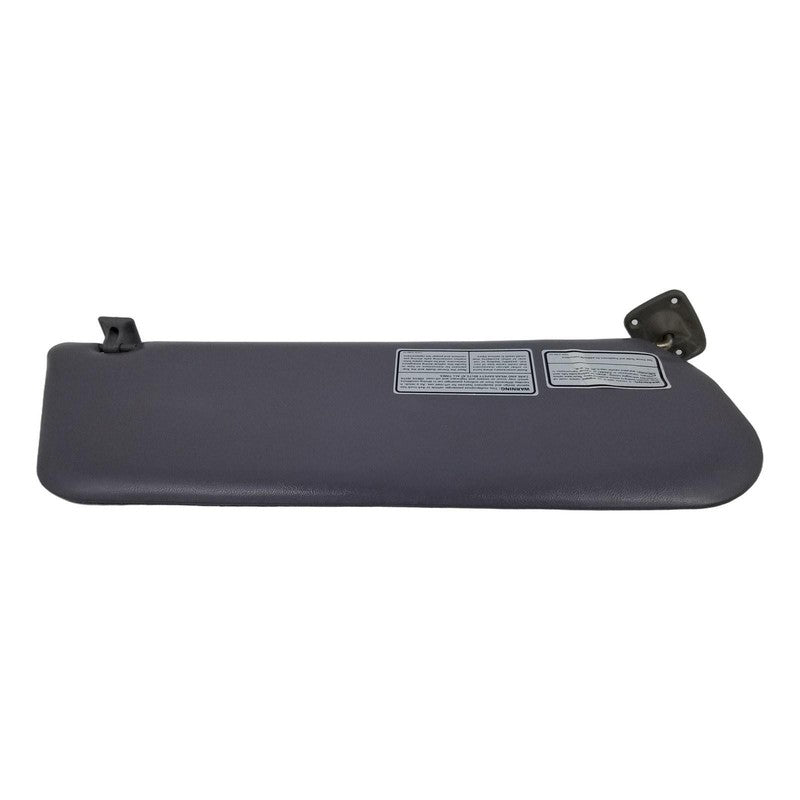 94-96 Ford F150 F250 Bronco LH Driver Sun Visor Gray Vinyl Air Bag Lab