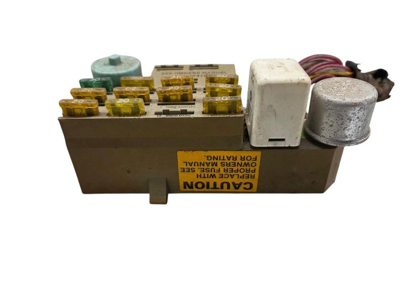 1986 Dodge D100 Fuse Box 4362316