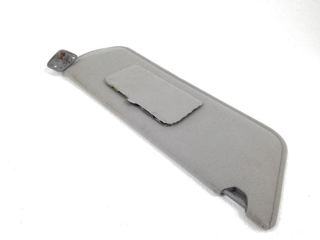 92-96 Ford F150 F250 F350 Bronco RH Passenger Sun Visor Gray Cloth w M