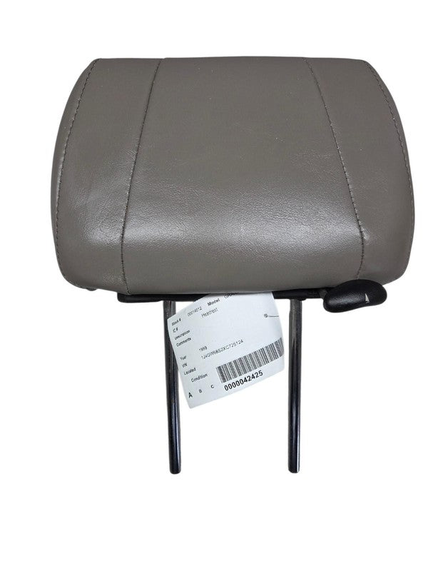 99 - 04 Jeep Grand Cherokee Right Rear Seat Headrest Leather Gray OEM