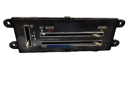 Dash Heater Control removed from 73 Buick  w/o AC
