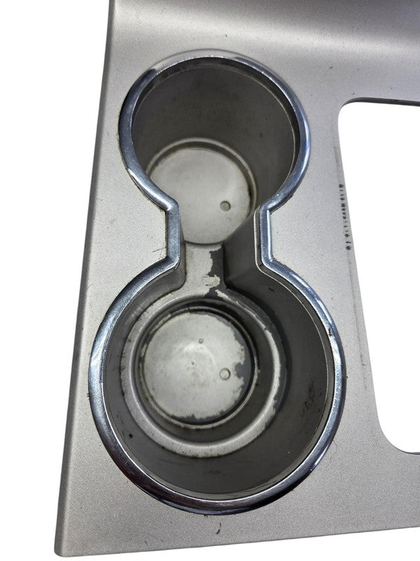 07 - 08 Lincoln MKX Center Console Cup Holder Shift Bezel Silver