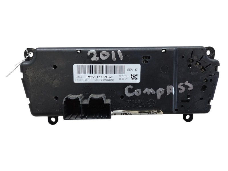 2011 - 2016 Jeep Compass Das Heater Control w/AC  Patriot Caliber 5511