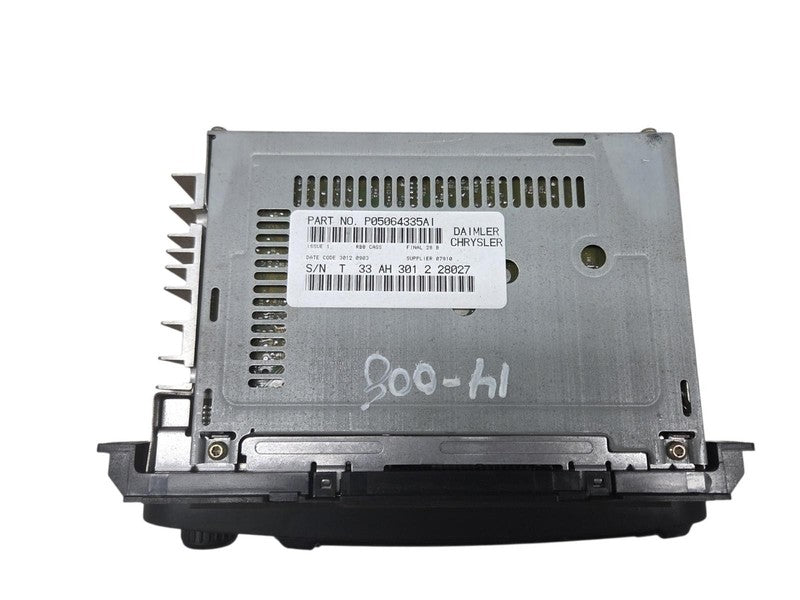 Dodge Caravan Dash Radio Cassette Deck Head Unit OEM P05064335AI