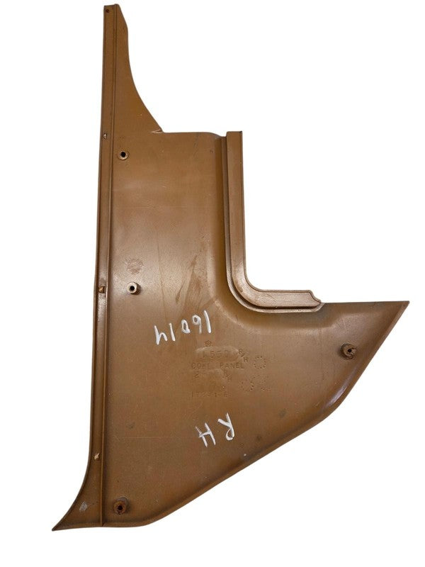 81 - 93 Dodge D150 Right Interior Kick Panel Tan Passenger Side Ramcha
