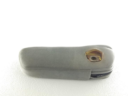 92-97 Ford Aerostar LH Bucket Seat Armrest Gray Cloth Zipper Cover OEM