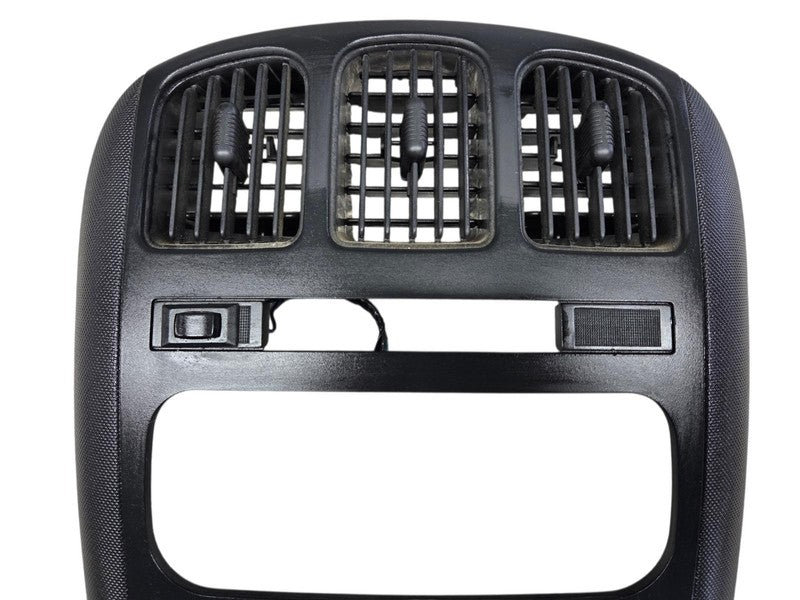 01 - 07 Chrysler Town & Country Center Dash Bezel Black Caravan Voyage
