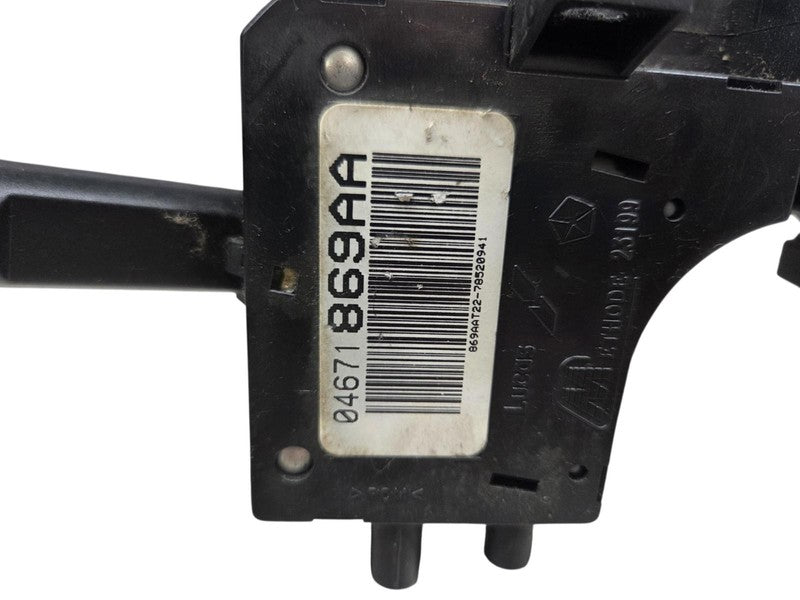 2001 Chrysler PT Cruiser Turn Signal Headlight Wiper Switch w/o Fog Li