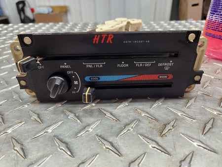 89 - 92 Ford Ranger Dash Heater Control w/o AC E9TZ18549A