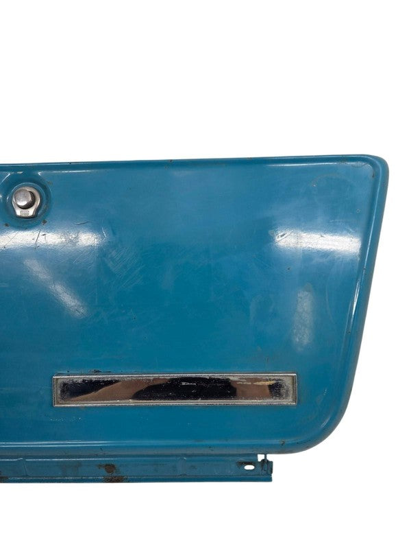 69-72 Chevy C10 C20 K10 K20 Pickup Glove Box Door Blue w/ Emblem OEM