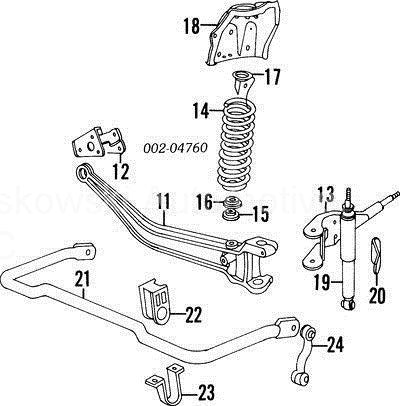 Ford Ranger Radius Arm 4x2 Explorer Bronco II F57Z3A360A 90 91 92 93 9