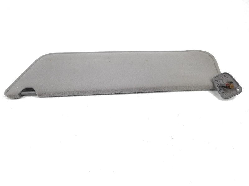 92-96 Ford F150 F250 F350 Bronco RH Passenger Sun Visor Gray Cloth w M