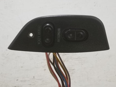 92-96 Ford F-150 F-250 Bronco RH Power Window Door Lock Switch w Bezel