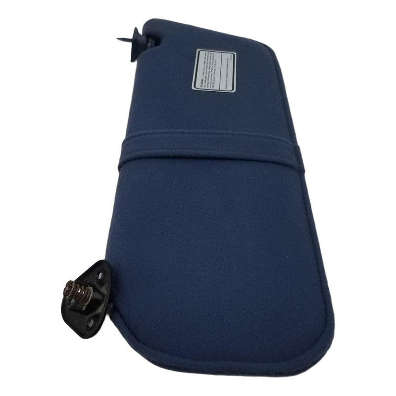 93-97 Ford Ranger Mazda B-Series LH Driver Sun Visor Blue Cloth w Stra