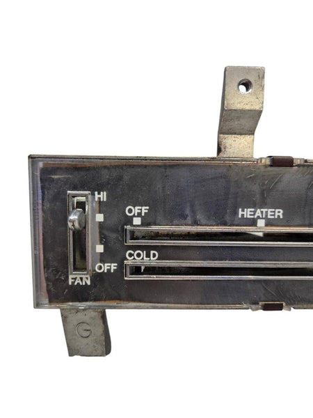 74 - 77 Chevrolet G10 Van Dash Heater Control w/o AC OEM