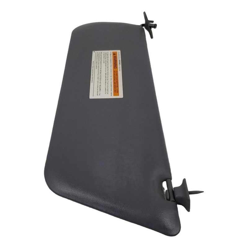94-96 Ford F150 F250 Bronco LH Driver Sun Visor Gray Vinyl Air Bag Lab