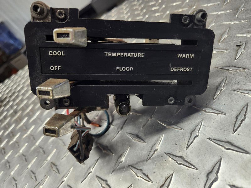 Dash Heater Control removed from 1973 Ford Torino w/o AC