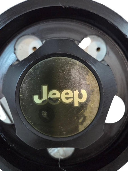 84 - 96  Jeep Cherokee Wrangler Comanche BLACK Center Cap OEM P/N 52-0