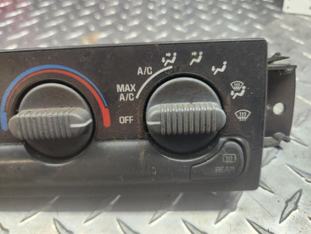 Dash Heater Control fits 1998 Chevy Blazer GMC Jimmy 9351325 w/AC