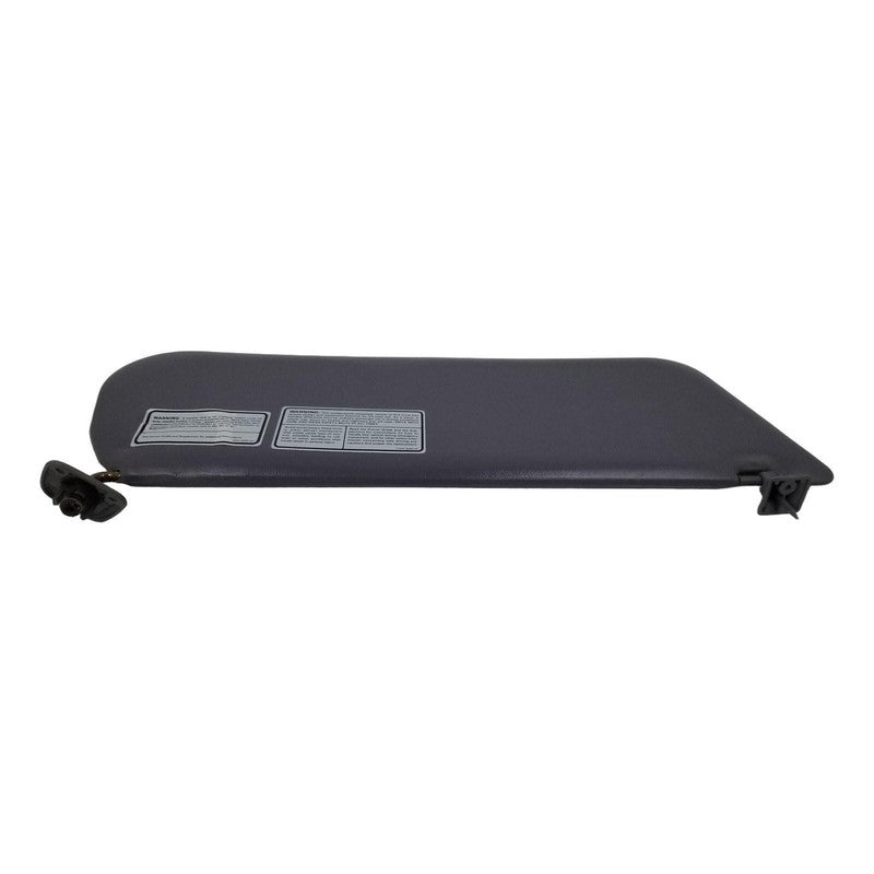 94-96 Ford F150 F250 Bronco LH Driver Sun Visor Gray Vinyl Air Bag Lab