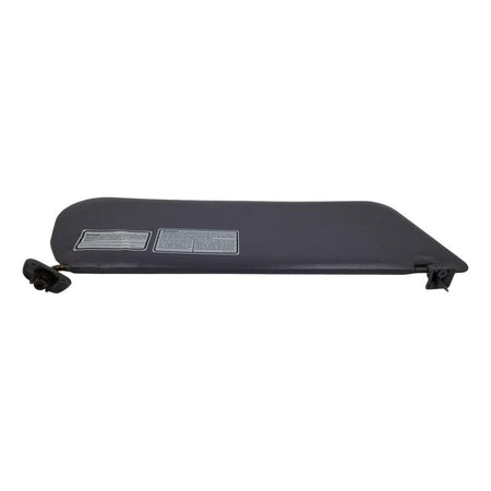 94-96 Ford F150 F250 Bronco LH Driver Sun Visor Gray Vinyl Air Bag Lab