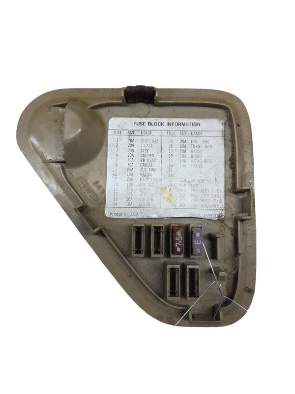 Dash Fuse Panel Access Cover fits 99 - 00 Cadillac Escalade Chevrolet 
