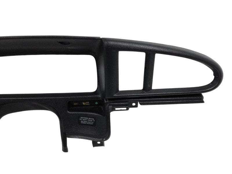 92-97 Ford Aerostar Dash Instrument Cluster Bezel Speedometer Trim Bla