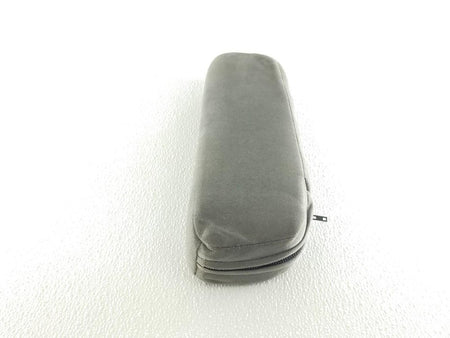 92-97 Ford Aerostar LH Bucket Seat Armrest Gray Cloth Zipper Cover OEM