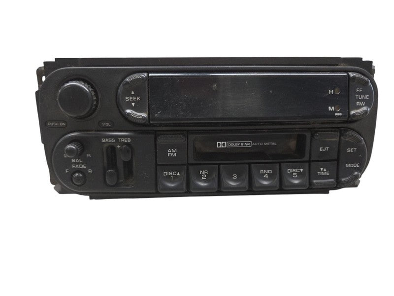 Dodge Caravan Dash Radio Cassette Deck Head Unit OEM P05064335AI