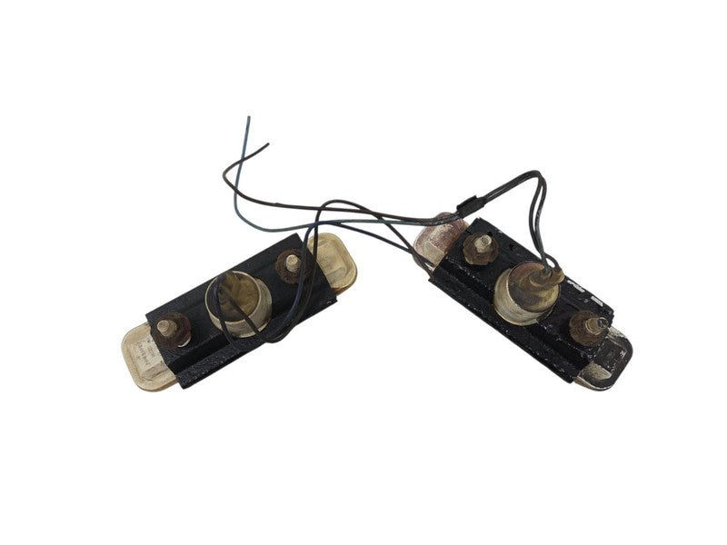 78-81 Chevy Camaro Front Side Marker Lights Pair Amber Left Right OEM 