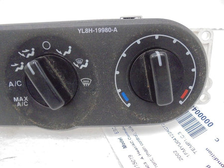 Dash Heater Control fits 01 - 02 Ford Escape
