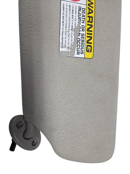 1999-2004 Jeep Grand Cherokee Right Passenger Side Sun Visor Beige Clo