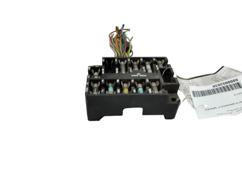 1979 Ford Bronco Fuse Box OEM
