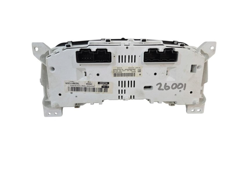 11 - 13 Jeep Compass Dash Instrument Cluster Assembly 68080402AC Patri