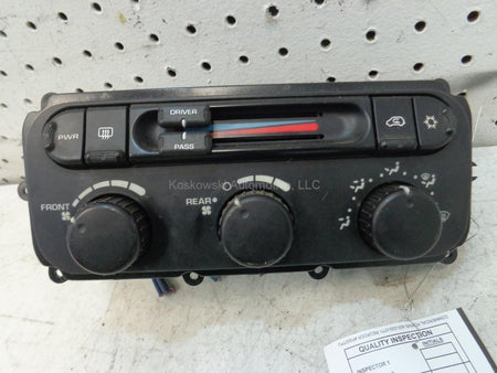Dodge Caravan Dash Heater Control AC 03 Chrysler Voyager Town & Countr
