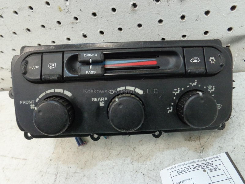Dodge Caravan Dash Heater Control AC 03 Chrysler Voyager Town & Countr