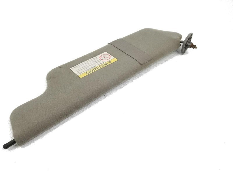 97-03 Ford F150 F250 RH Passenger Sun Visor Gray Cloth with Strap No M