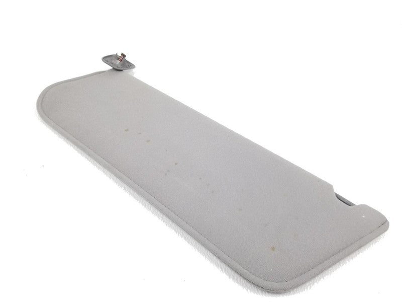 92-96 Ford F150 F250 F350 Bronco RH Passenger Sun Visor Gray Cloth w M