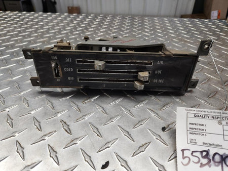 72 Chevelle Dash Heater Control w/o AC