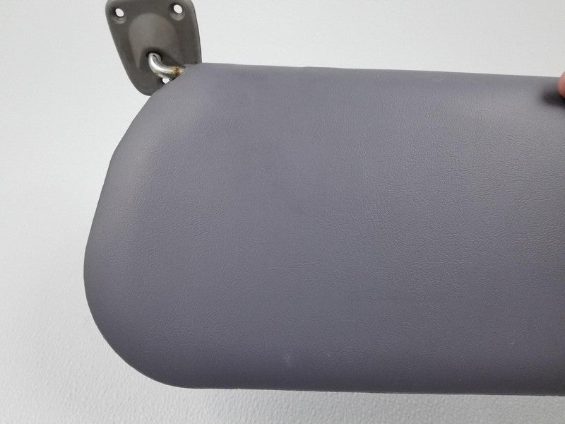 92-96 Ford F150 F250 F350 Bronco RH Passenger Sun Visor Gray Vinyl OEM