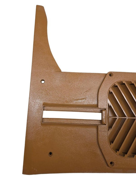 81 - 93 Dodge D150 Left Kick Panel Fresh Air Vent Trim Tan 3494890 Ram