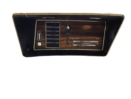 72 Oldsmobile Dash Heater Control and Bezel w/o AC 411367