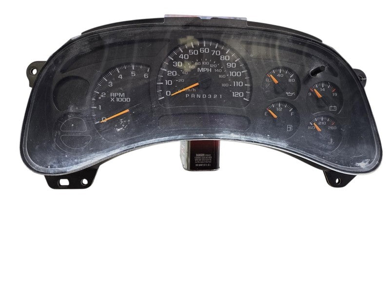 2006 Chevrolet Silverado Instrument Cluster 15908651 GMC Sierra